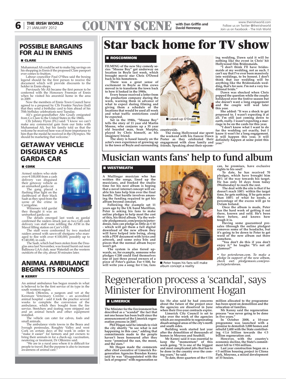 Irish World Preview Pages