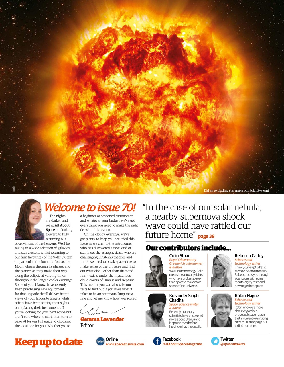 All About Space Preview Pages