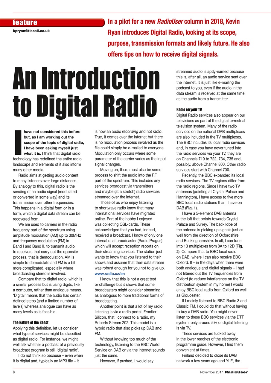 Radio User Preview Pages
