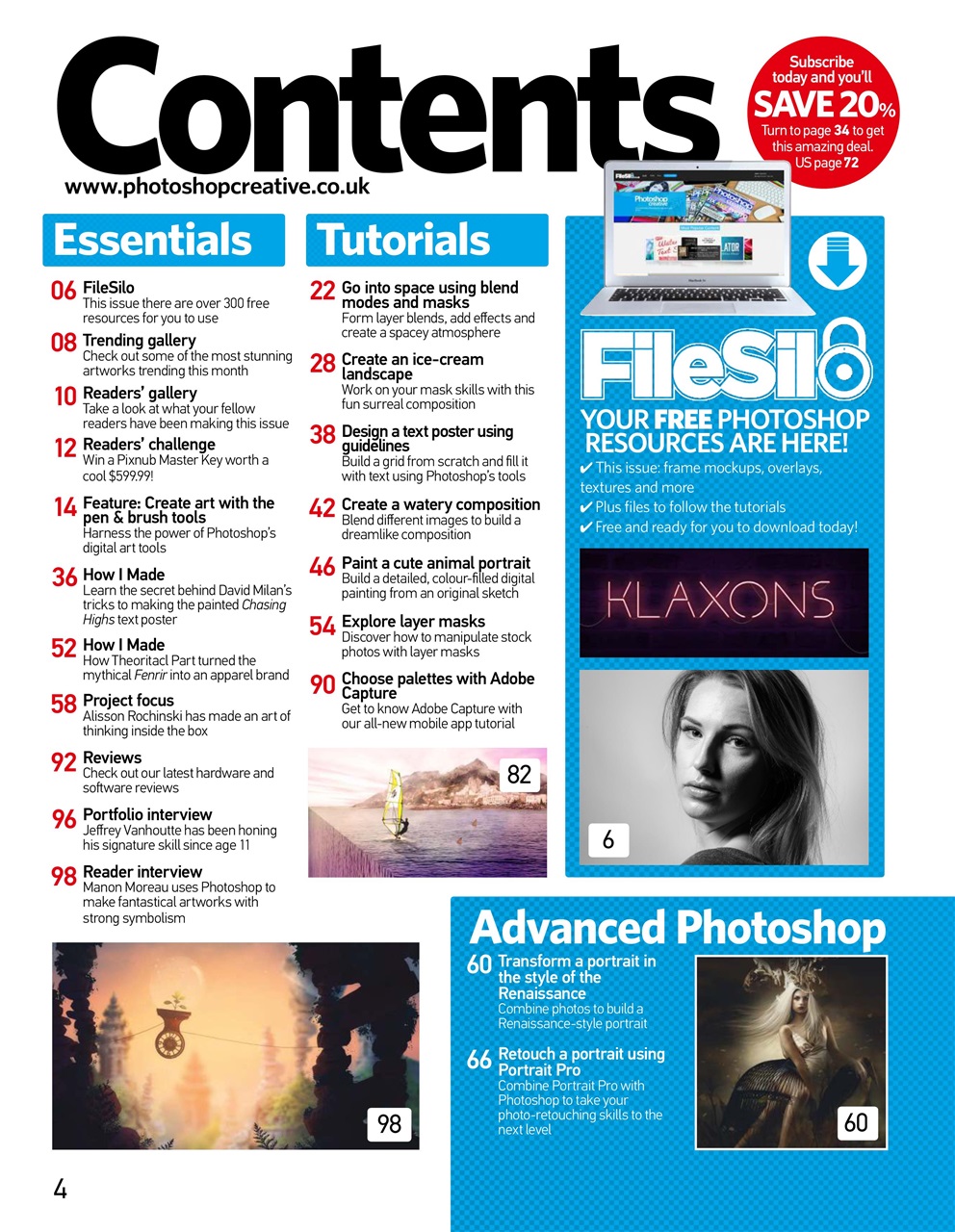 Photoshop Creative Preview Pages