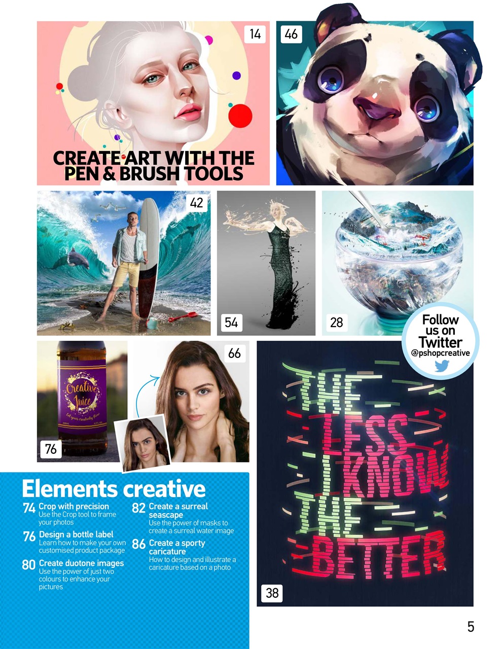 Photoshop Creative Preview Pages