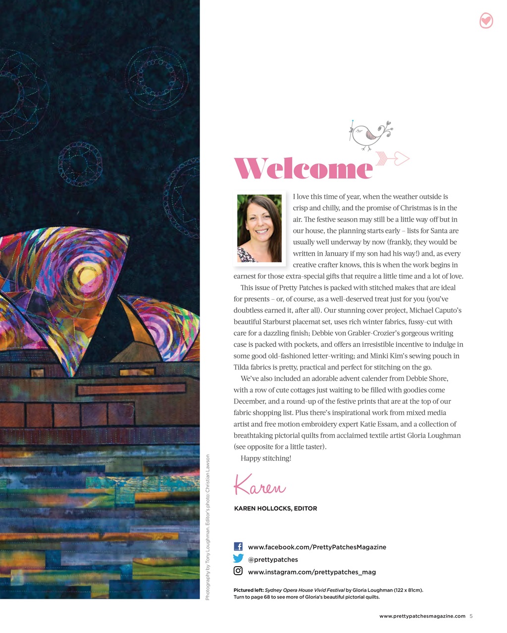 Pretty Patches Magazine Preview Pages