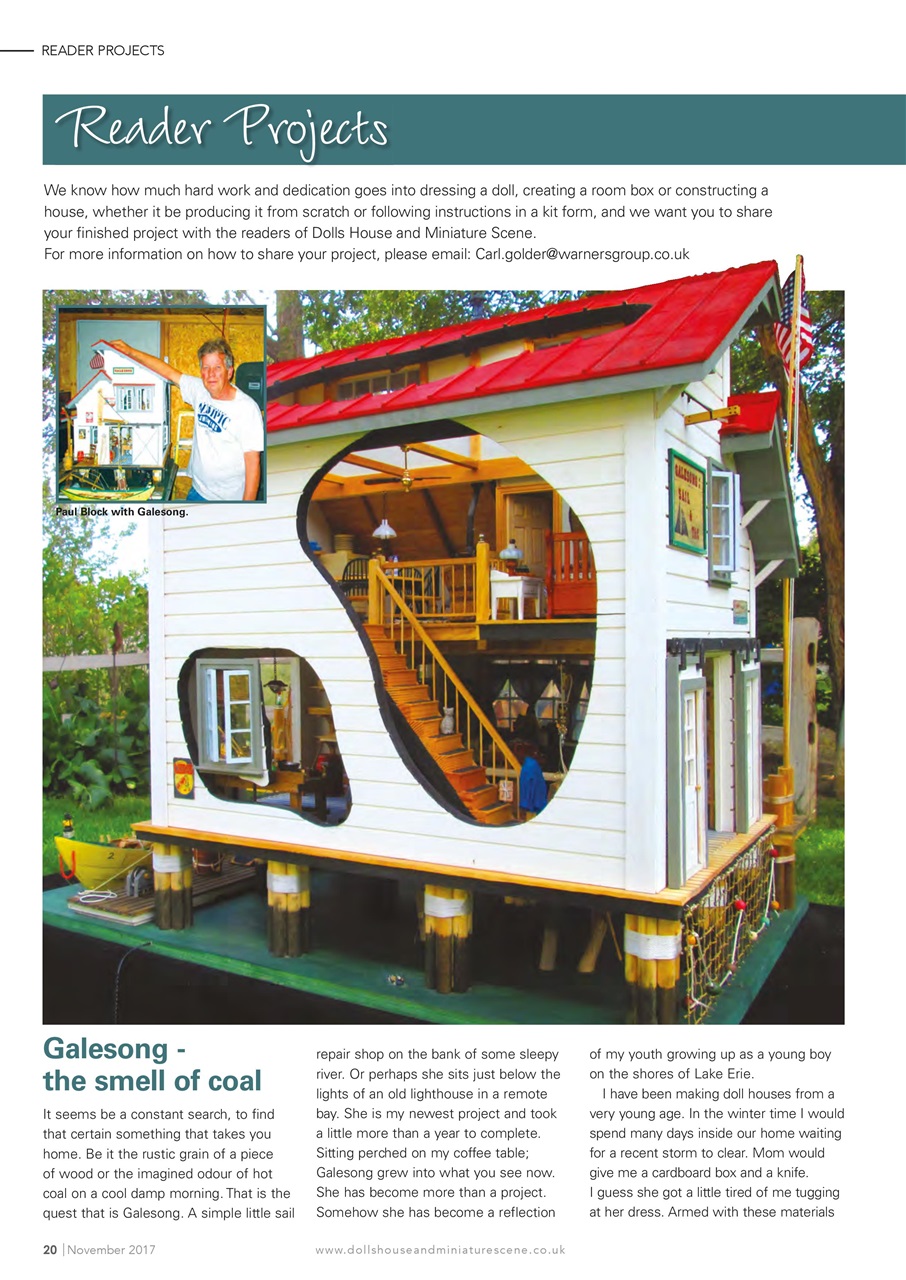 Dolls House and Miniature Scene Preview Pages