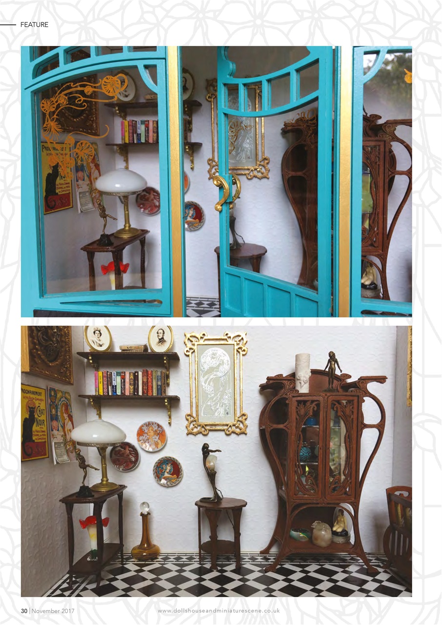Dolls House and Miniature Scene Preview Pages