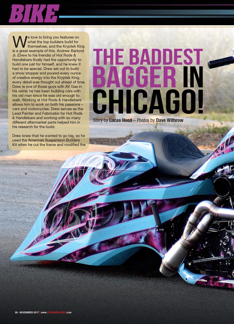 Urban Bagger Preview Pages