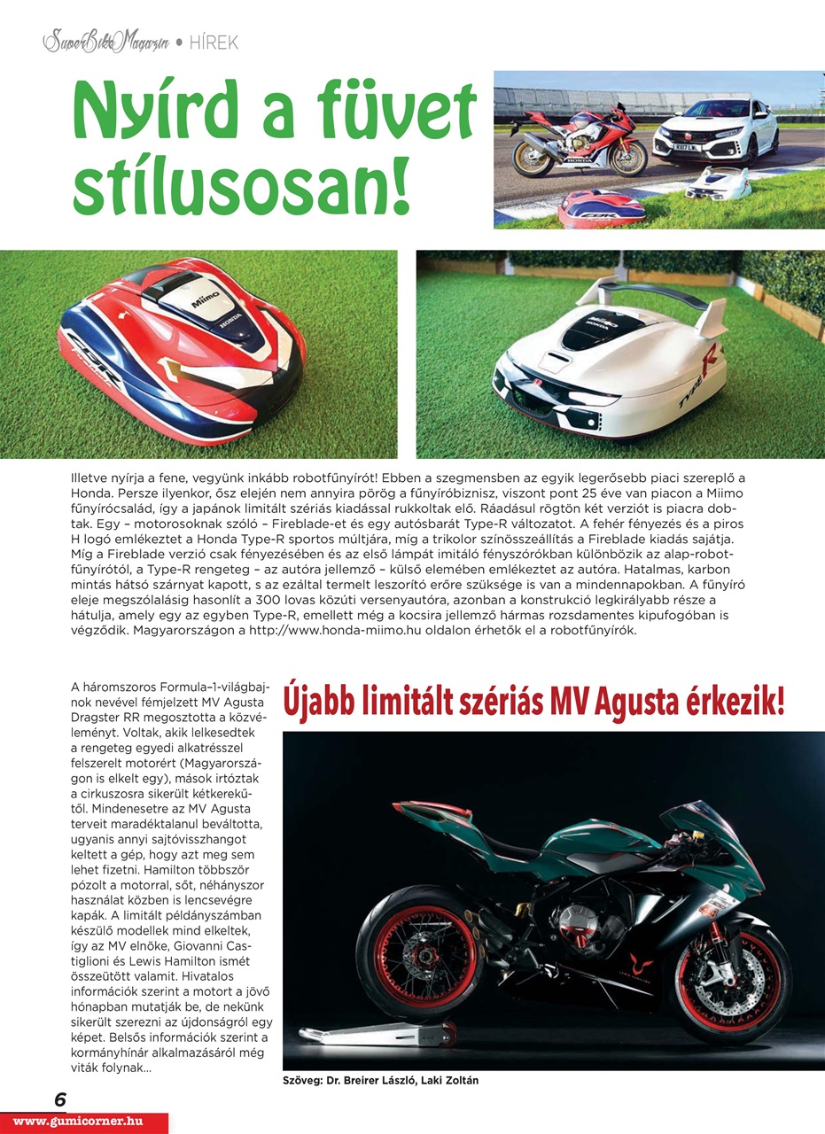 SuperBike Hungary Preview Pages