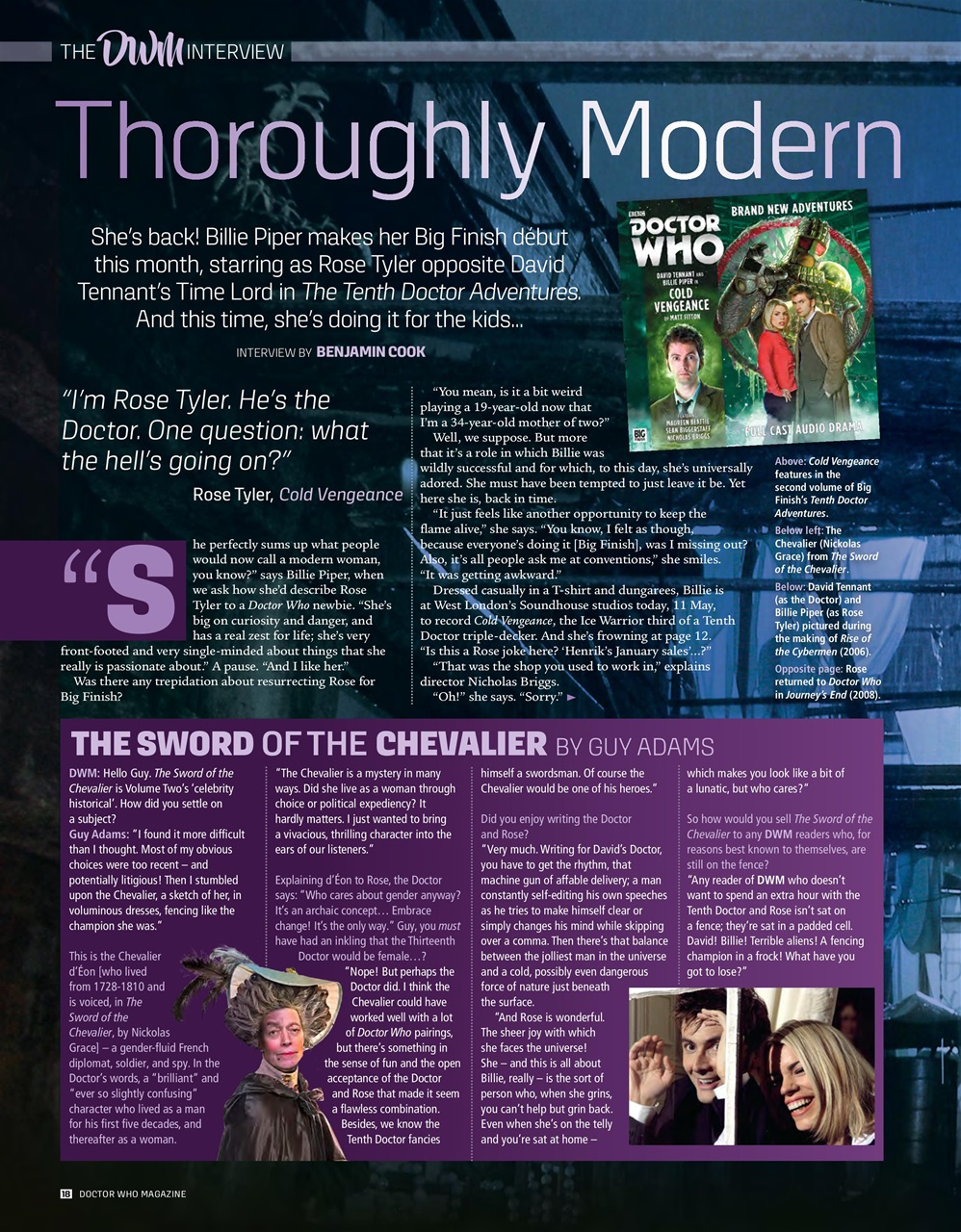 Doctor Who Magazine Preview Pages