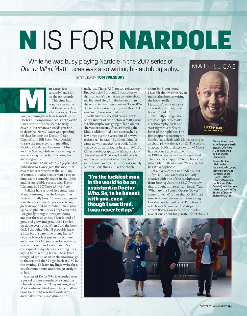 Doctor Who Magazine Preview Pages