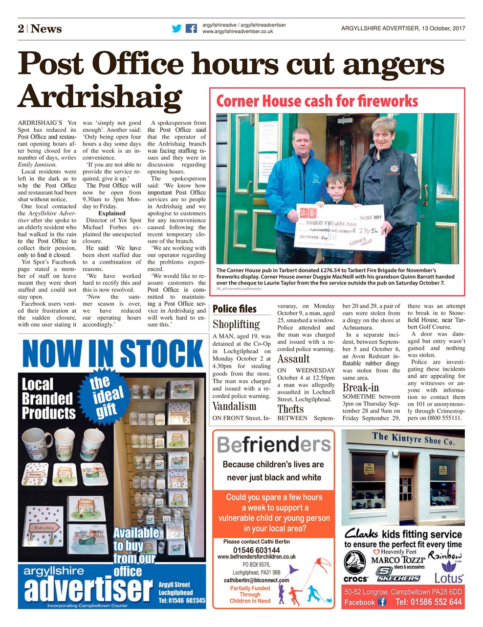 Argyllshire Advertiser Preview Pages