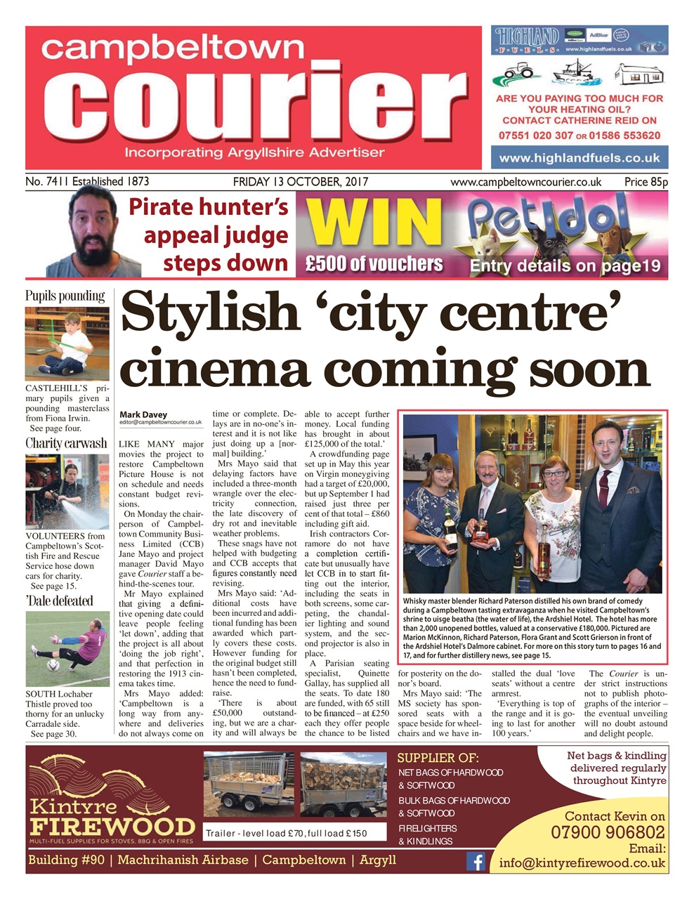 Campbeltown Courier Preview Pages