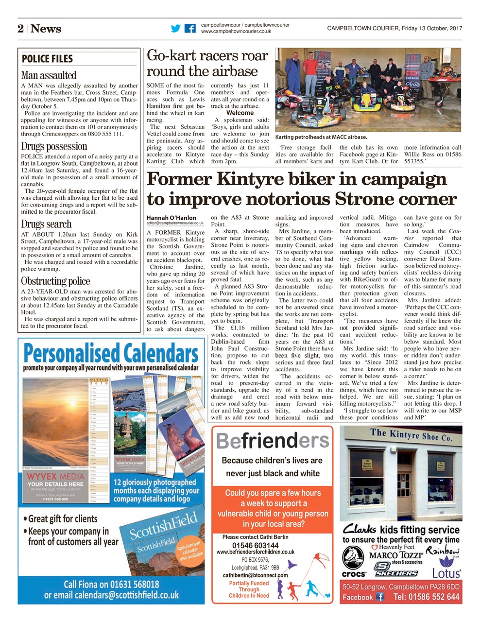 Campbeltown Courier Preview Pages