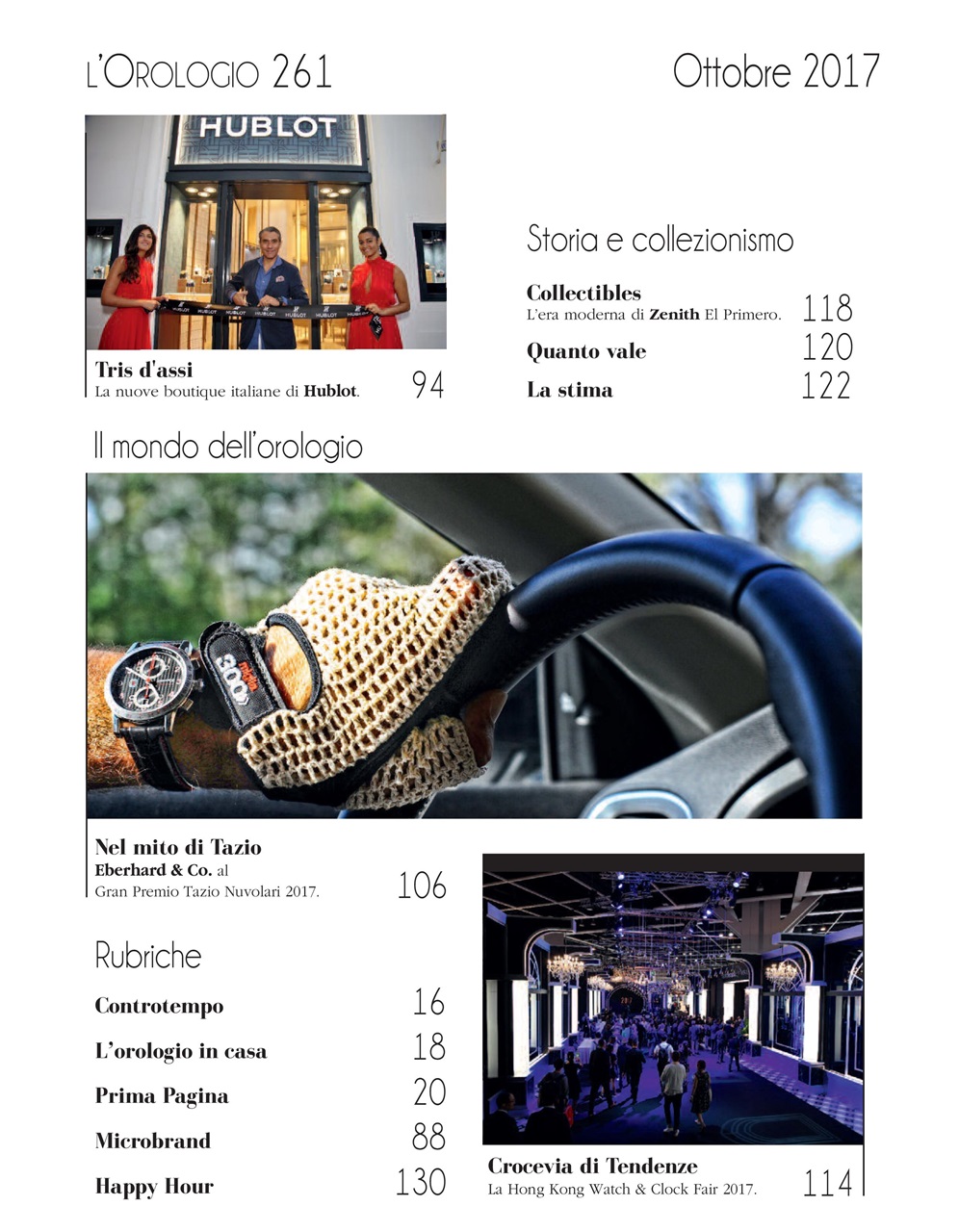L'Orologio Preview Pages