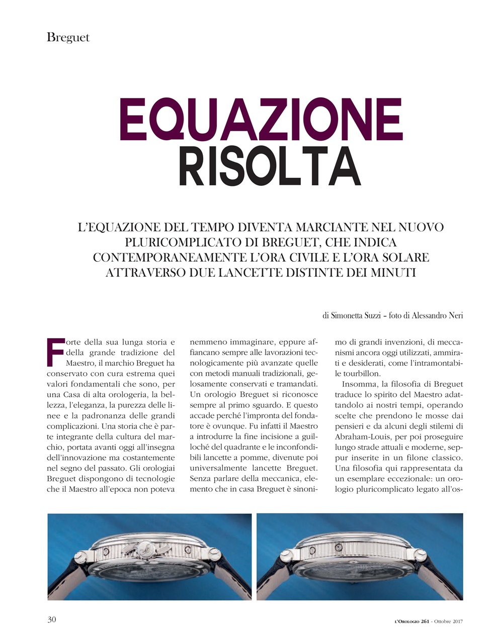L'Orologio Preview Pages