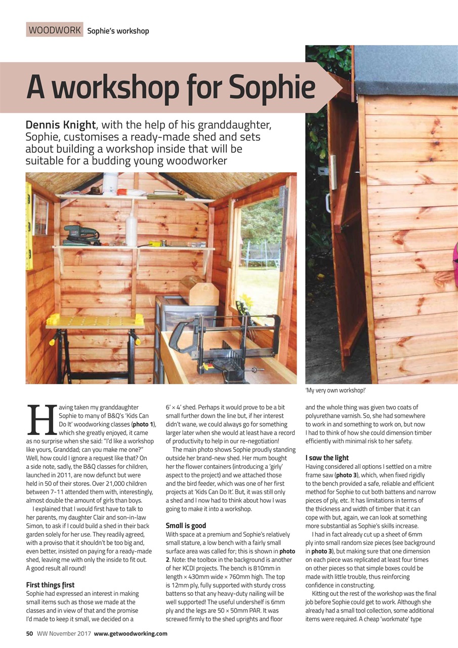 The Woodworker Magazine Preview Pages
