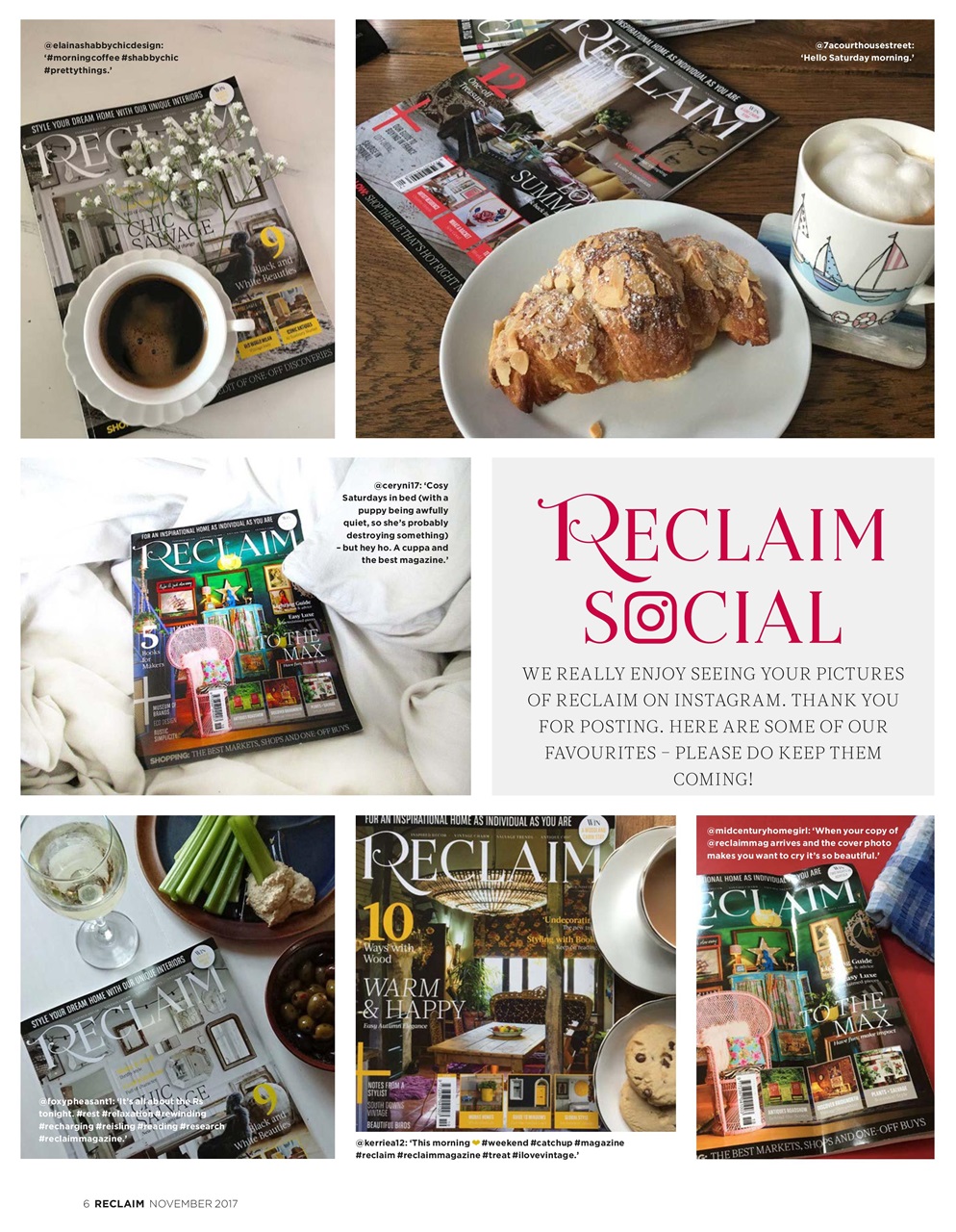 Reclaim Preview Pages