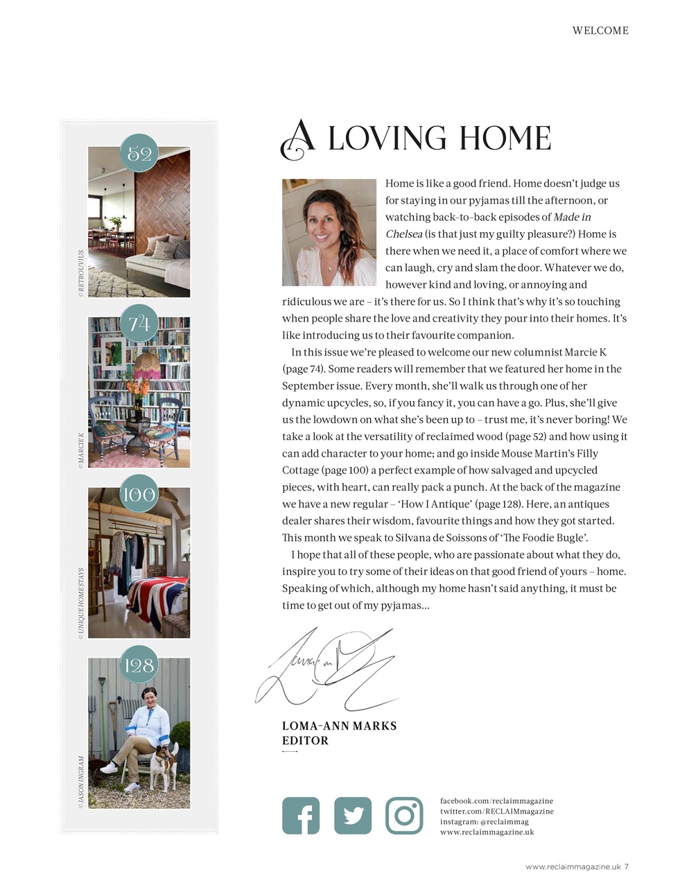 Reclaim Preview Pages