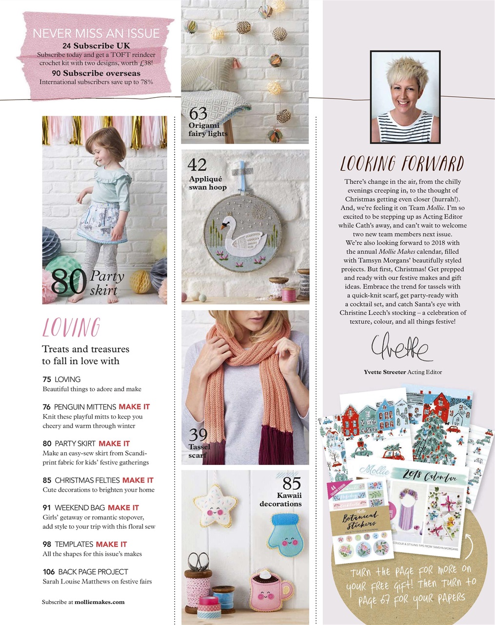 Mollie magazine Preview Pages