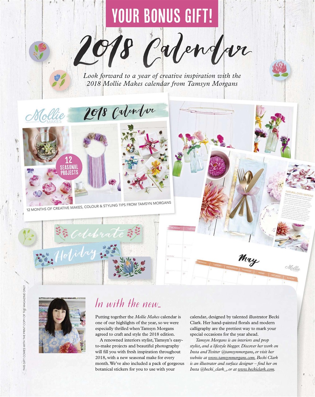 Mollie magazine Preview Pages