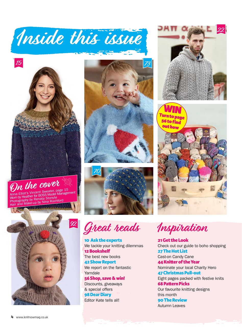 Knit Now Preview Pages