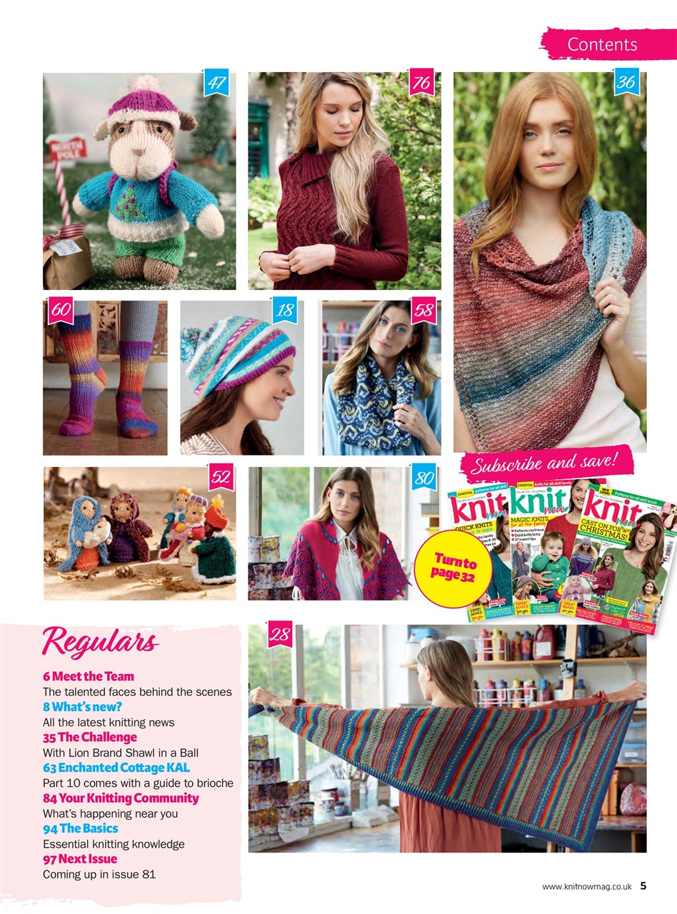 Knit Now Preview Pages