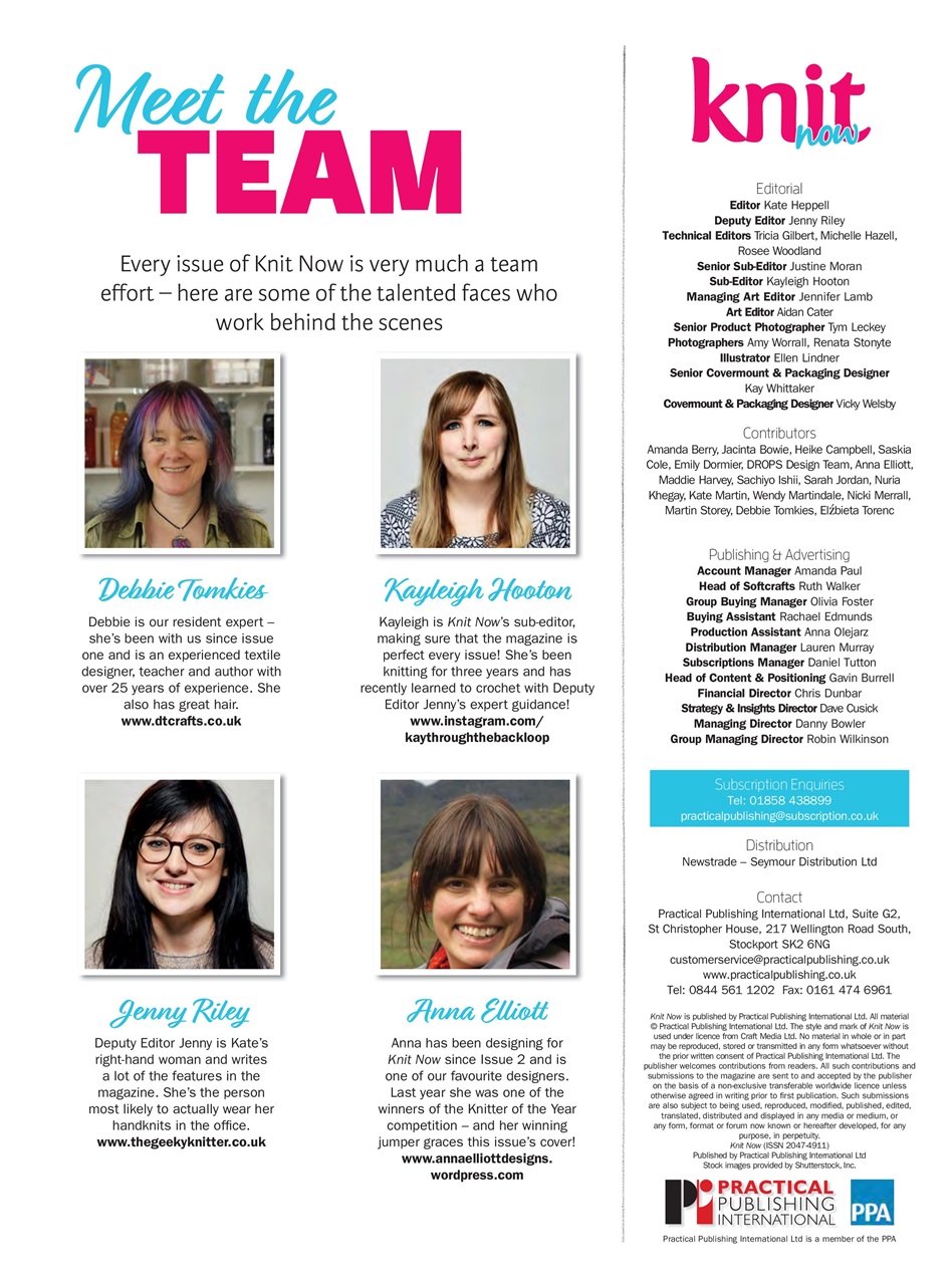 Knit Now Preview Pages