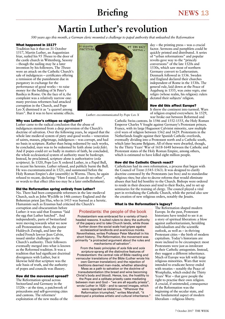 The Week Preview Pages