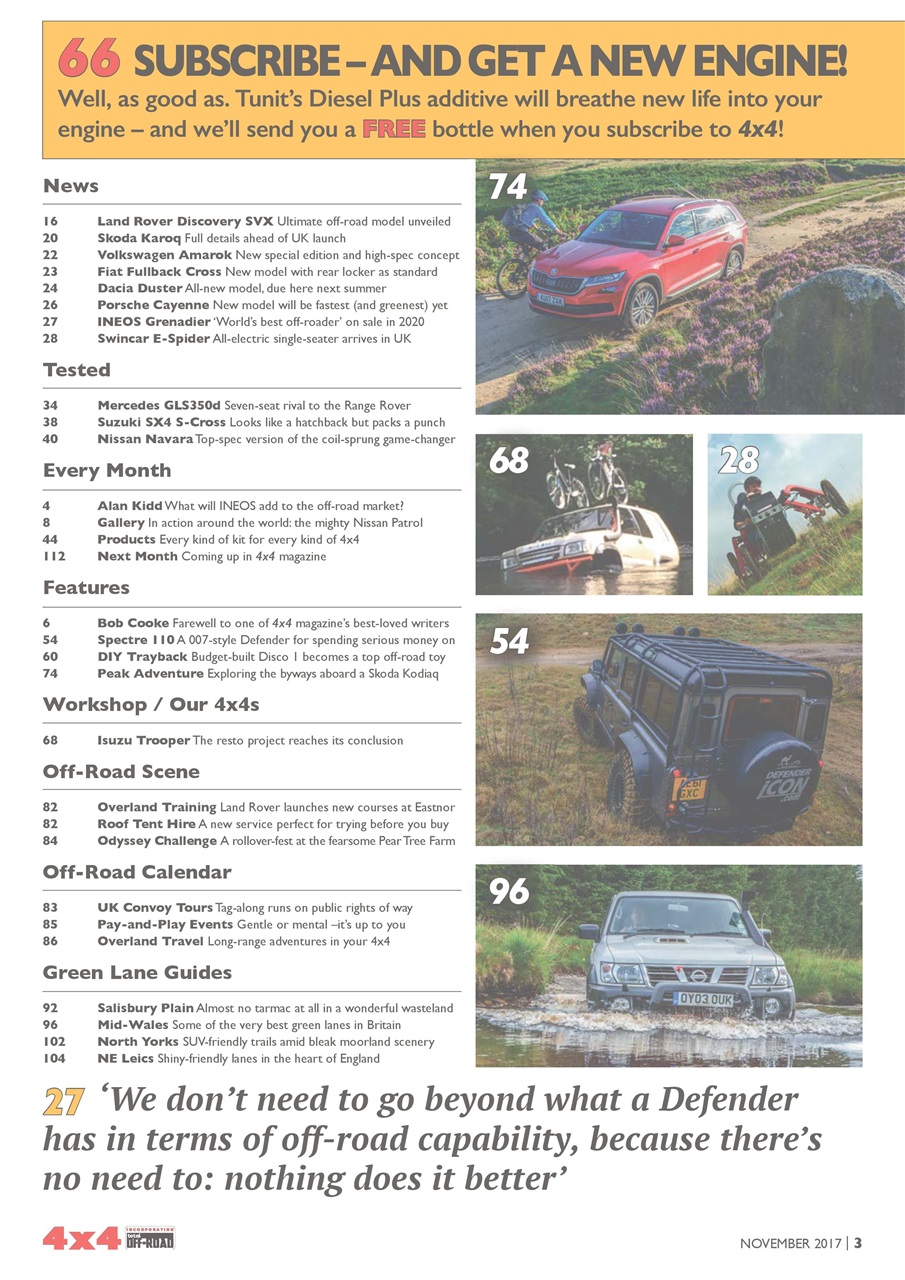 Overlander 4X4 Preview Pages