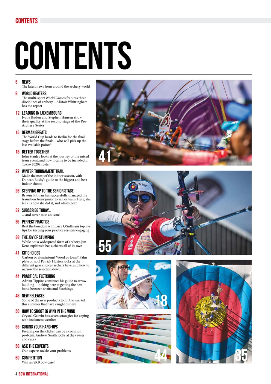 Bow International Preview Pages