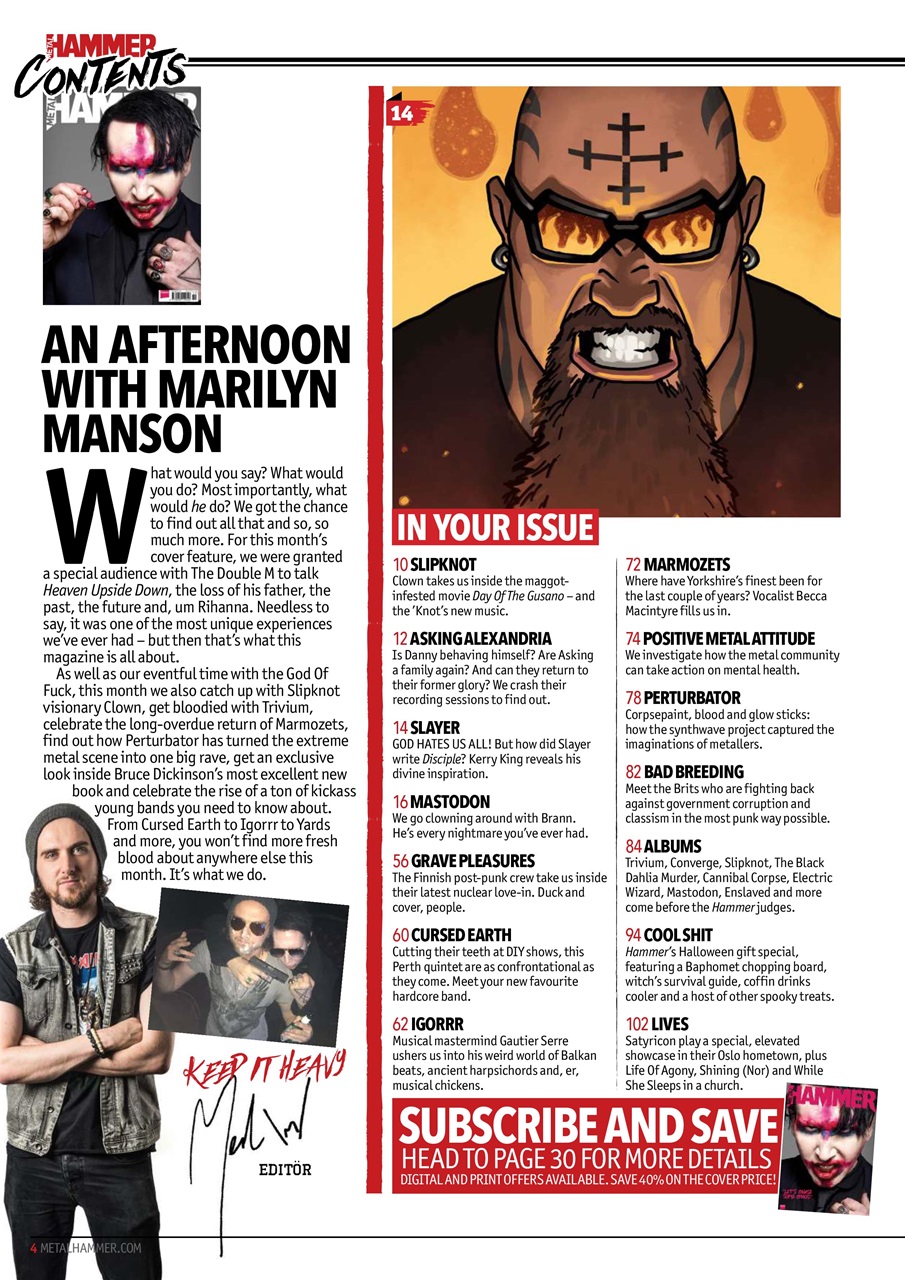 Metal Hammer Preview Pages