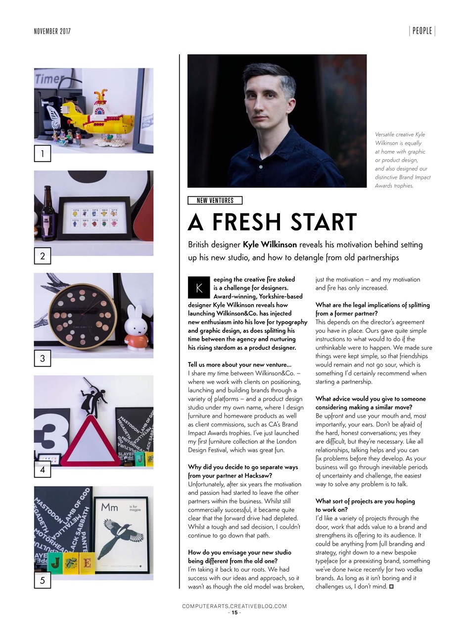 Computer Arts Preview Pages