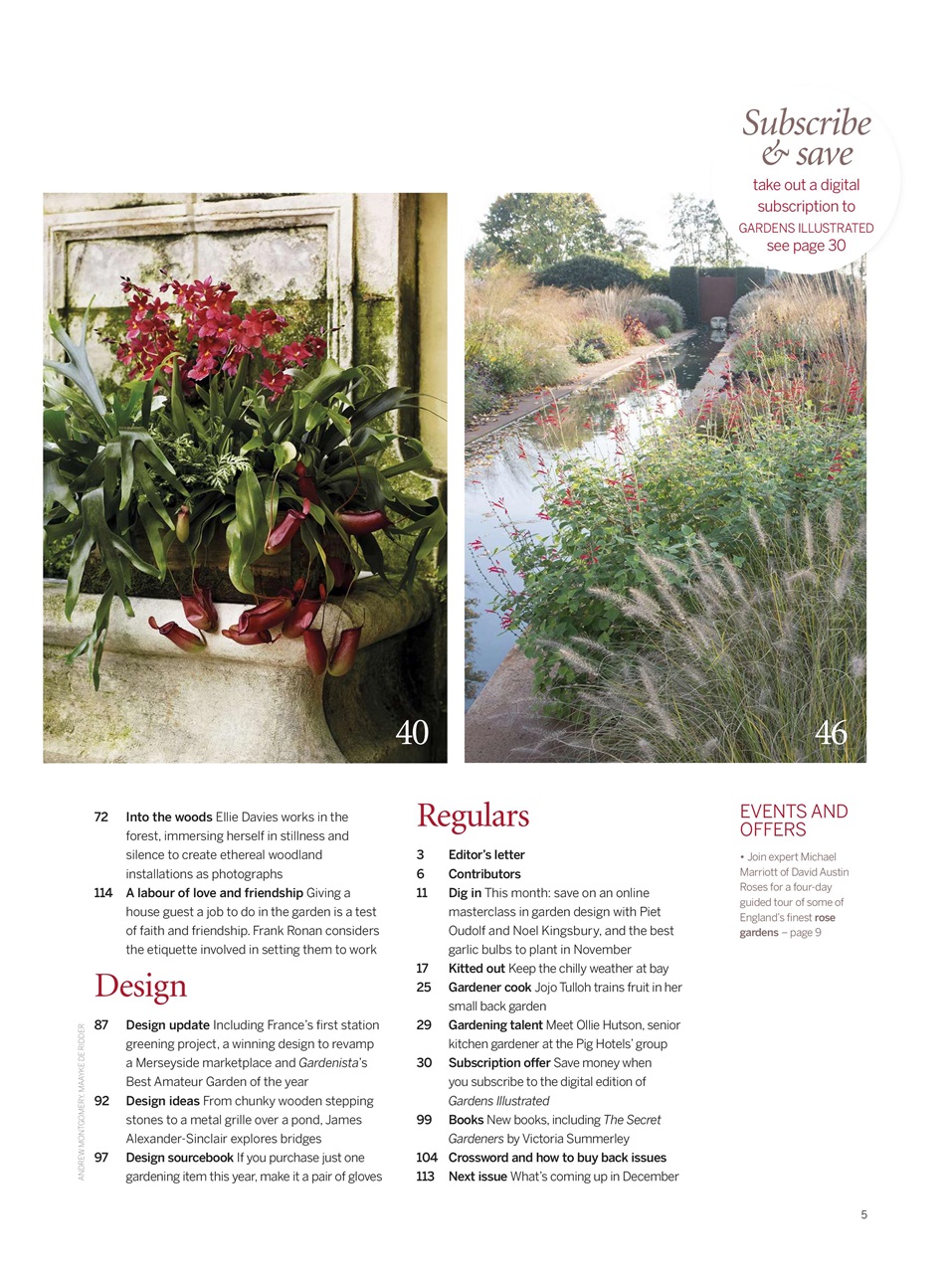 Gardens Illustrated Preview Pages