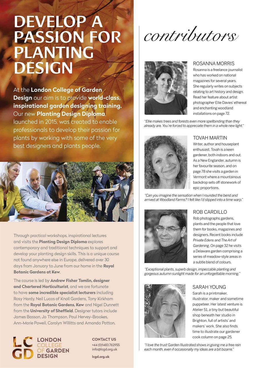 Gardens Illustrated Preview Pages