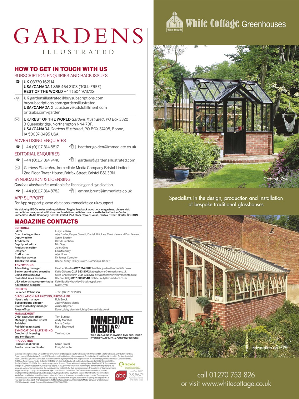 Gardens Illustrated Preview Pages