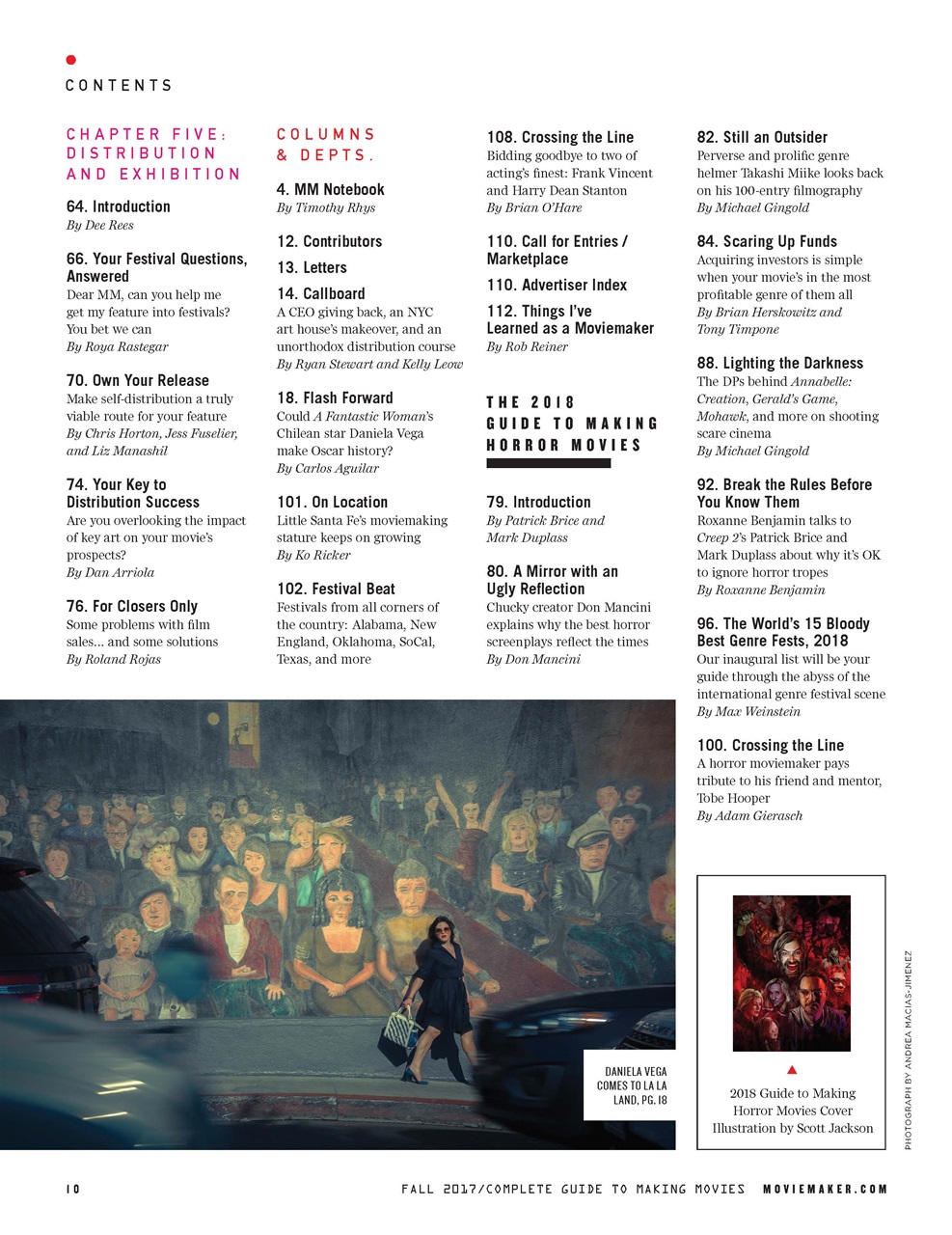 MovieMaker Magazine Preview Pages