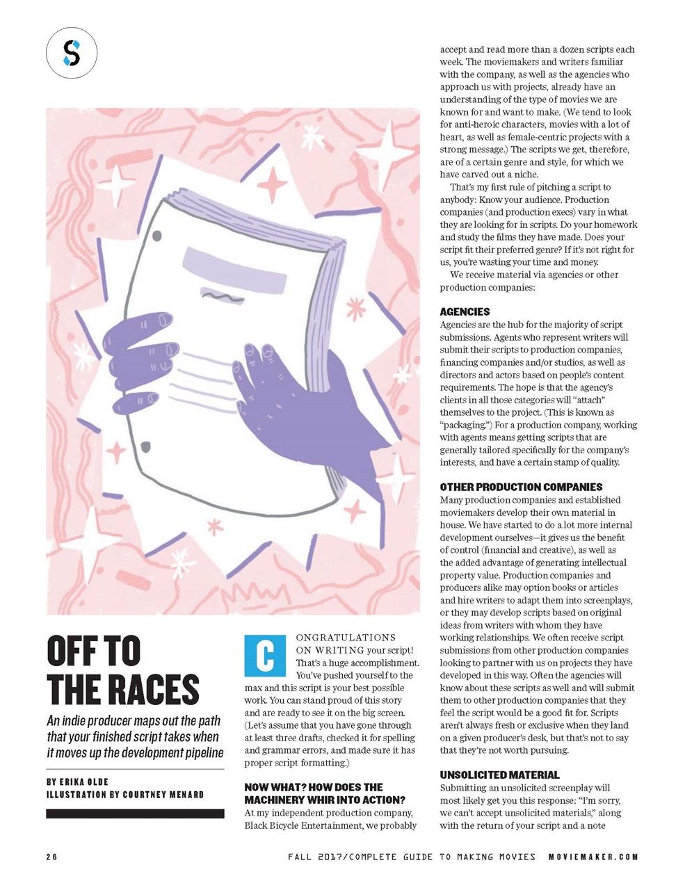 MovieMaker Magazine Preview Pages