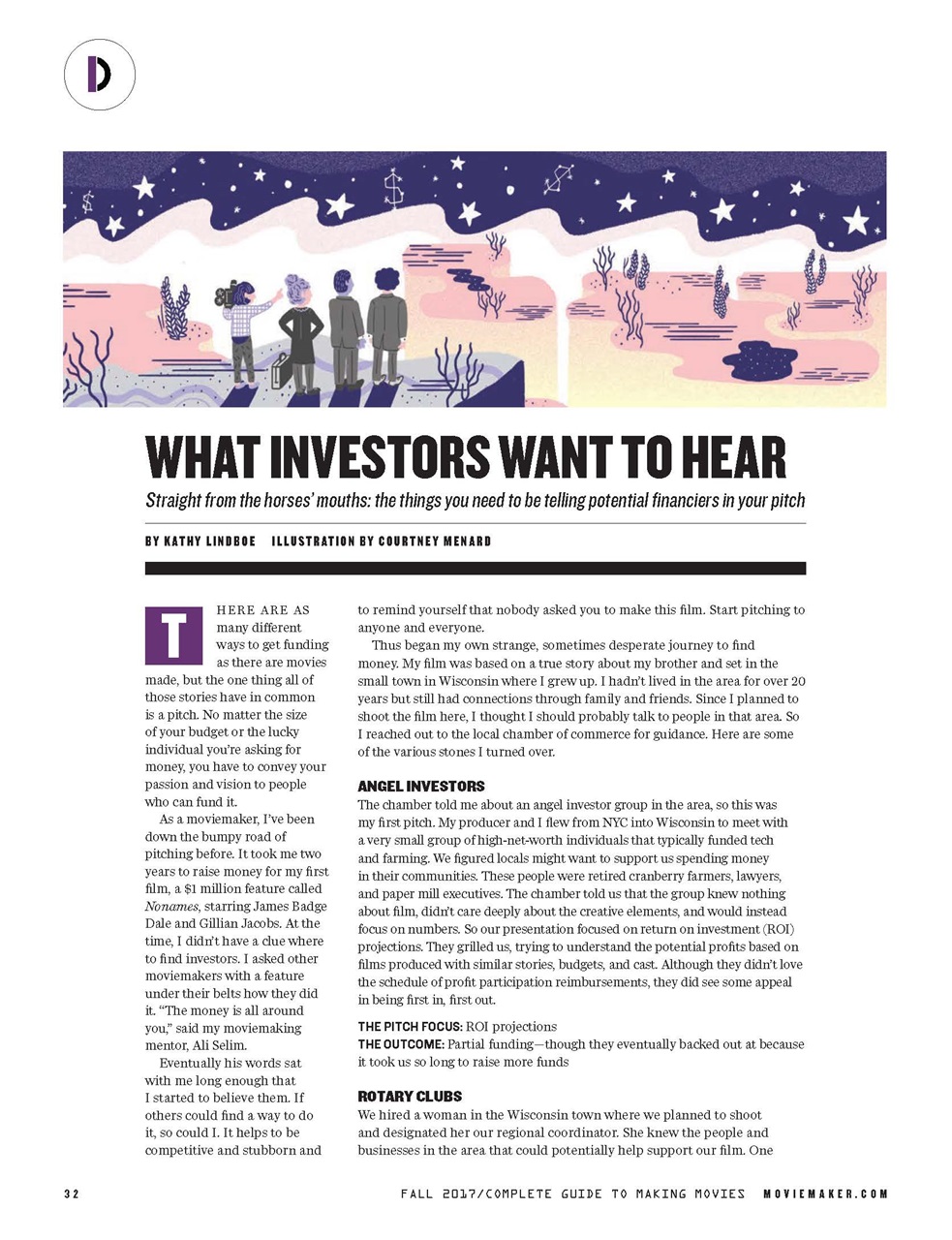 MovieMaker Magazine Preview Pages