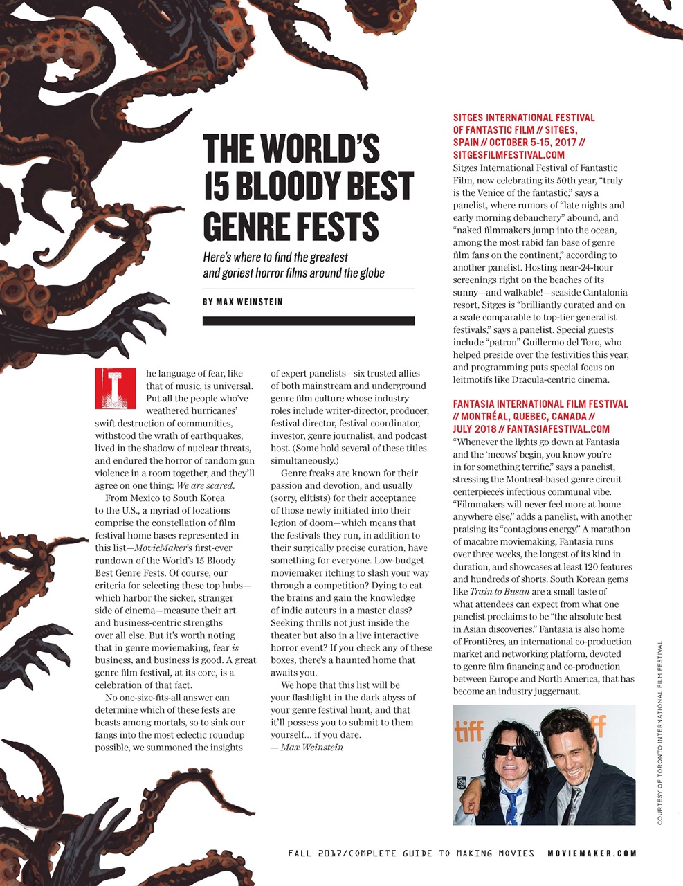 MovieMaker Magazine Preview Pages