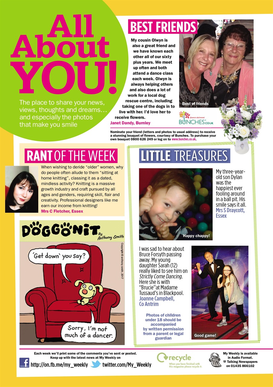 My Weekly Preview Pages