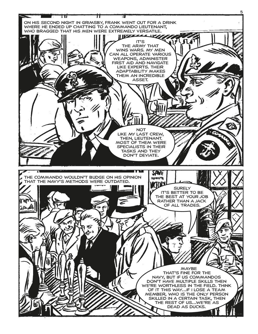 Commando Preview Pages