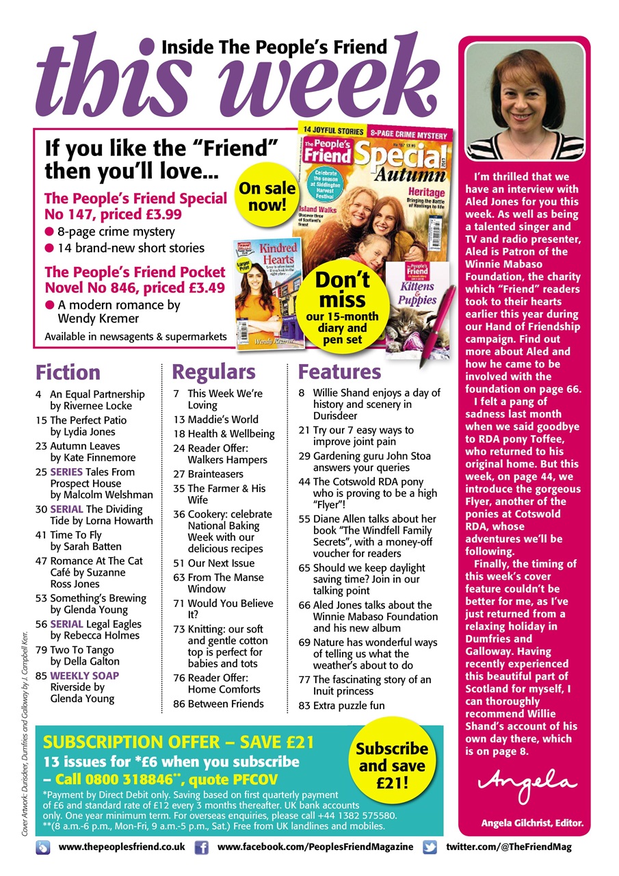 The People’s Friend Preview Pages