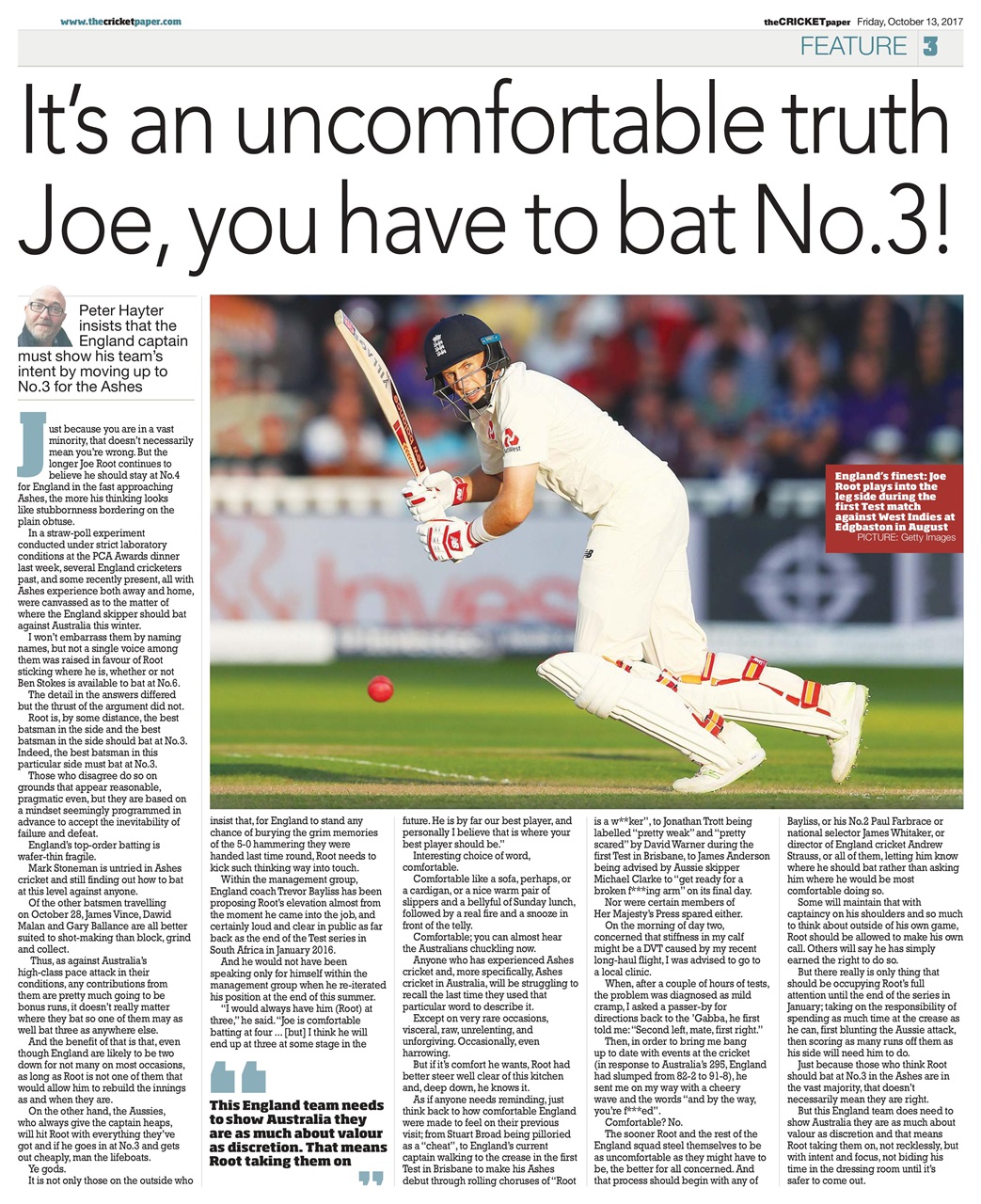 The Cricket Paper Preview Pages
