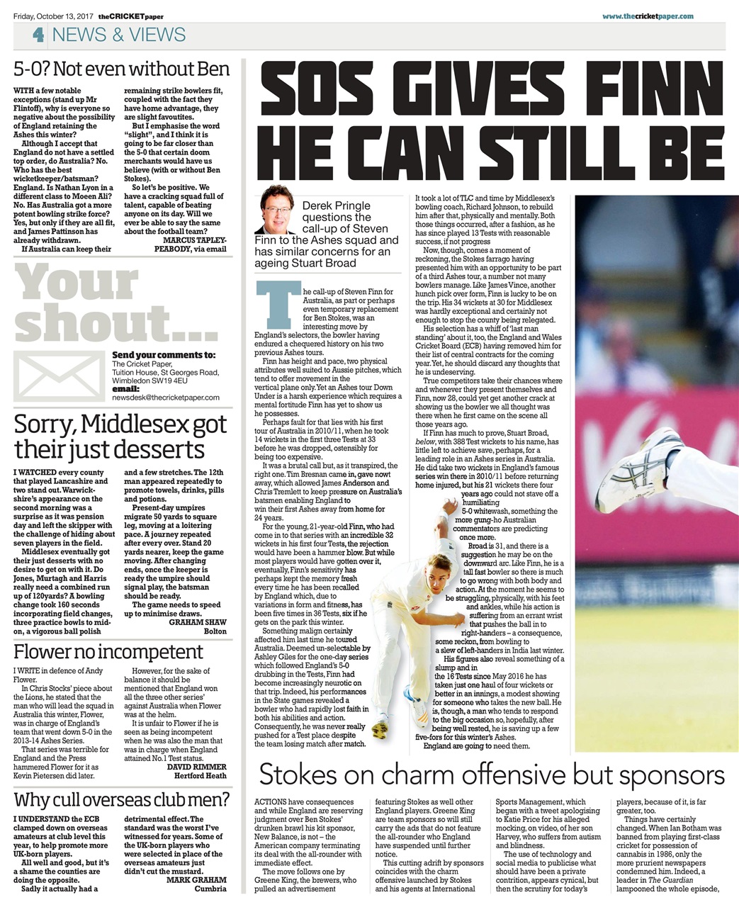 The Cricket Paper Preview Pages