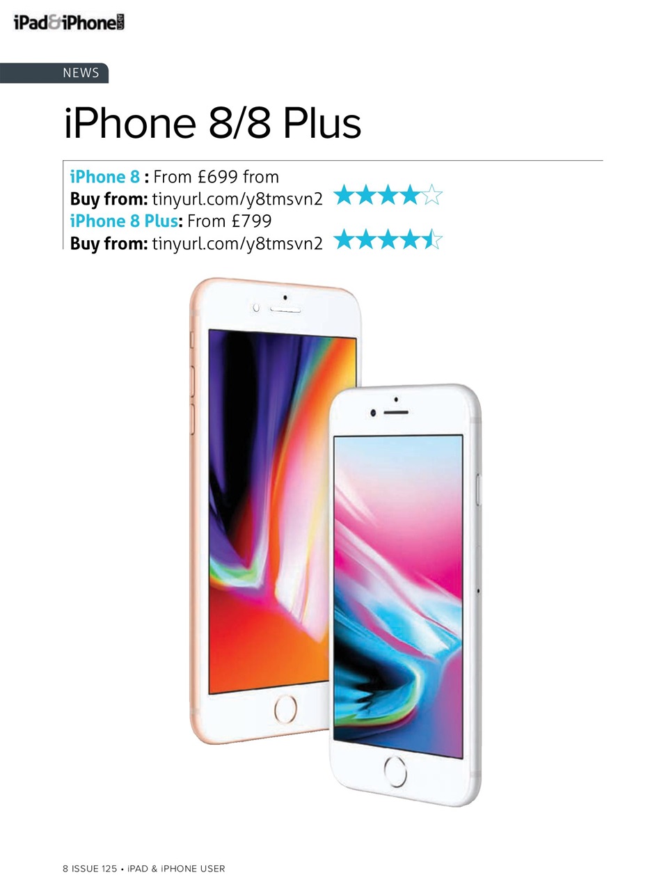 iPad and iPhone User Preview Pages