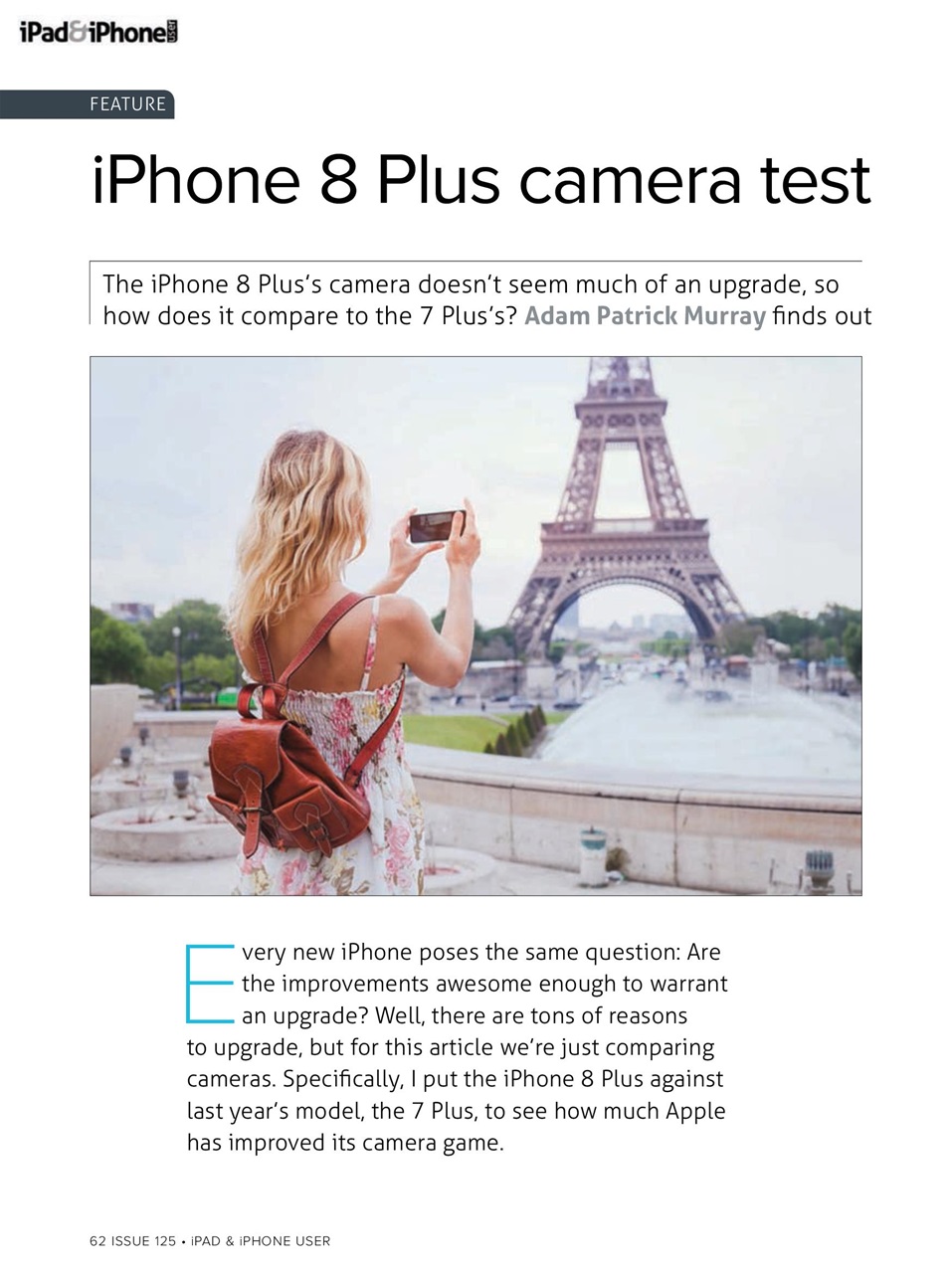 iPad and iPhone User Preview Pages