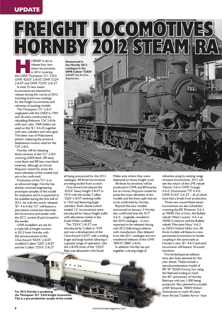 Hornby Magazine Preview Pages