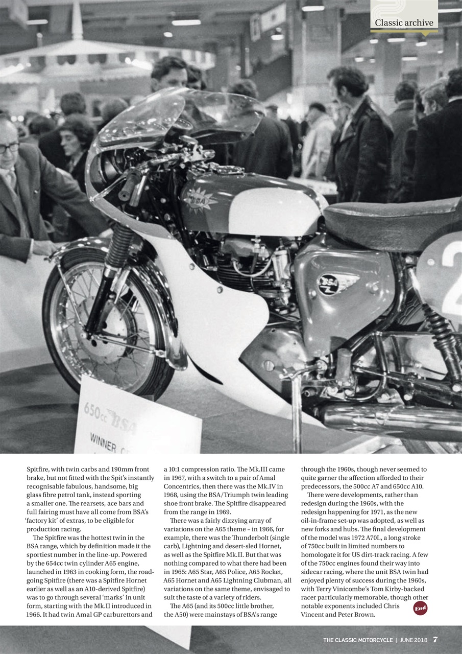 The Classic MotorCycle Preview Pages