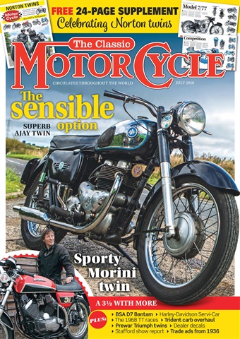The Classic MotorCycle issue July 2018