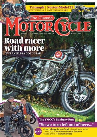 The Classic MotorCycle issue August 2018