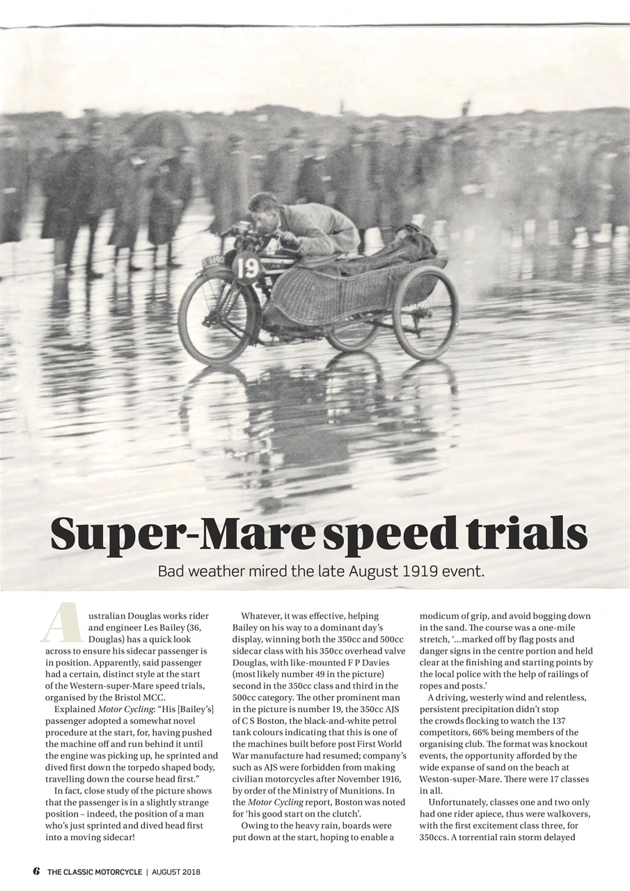 The Classic MotorCycle Preview Pages