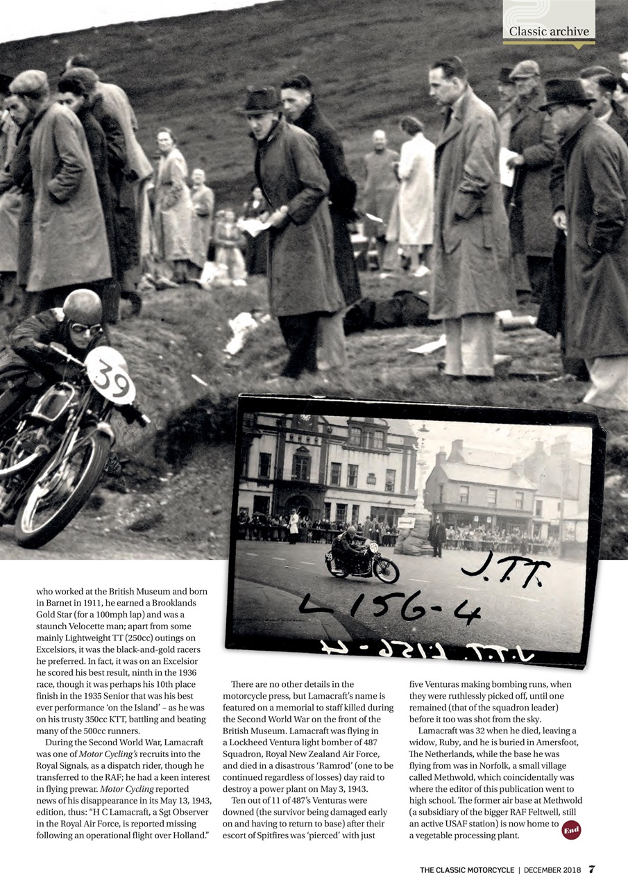 The Classic MotorCycle Preview Pages
